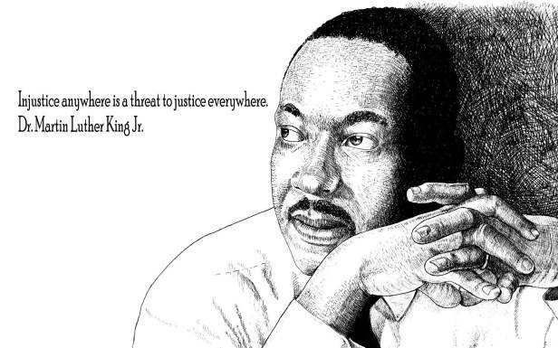 “Injustice anywhere is a threat to justice everywhere. We are caught in an inescapable network of mutuality, tied in a single garment of destiny. Whatever affects one directly, affects all indirectly.” Read more quotes from Martin Luther King Jr.